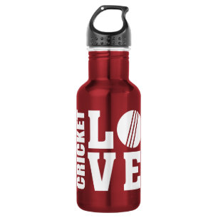 Bouteille D'eau En Acier Inoxydable Cricket Love