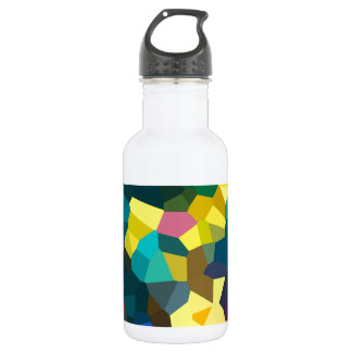 Bouteille D'eau En Acier Inoxydable Cristaux colorés