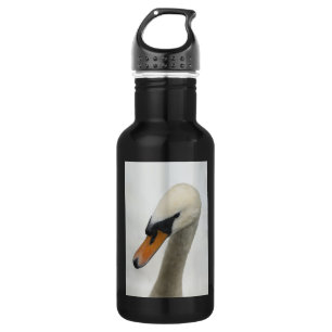 Bouteille D'eau En Acier Inoxydable Cygne blanc