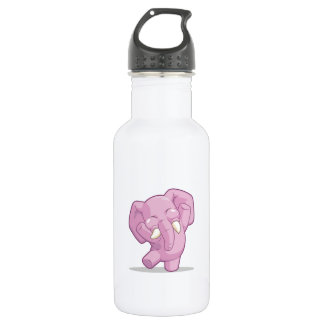 Bouteille D'eau En Acier Inoxydable Danse d'éléphant