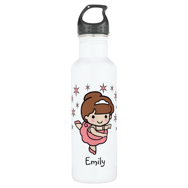Bouteille D'eau En Acier Inoxydable Danse personnalisée (Devant)