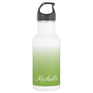Bouteille D'eau En Acier Inoxydable dégradé personnalisé vert vert foncé
