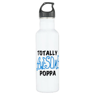 Bouteille D'eau En Acier Inoxydable Des tee-shirts Poppa et
