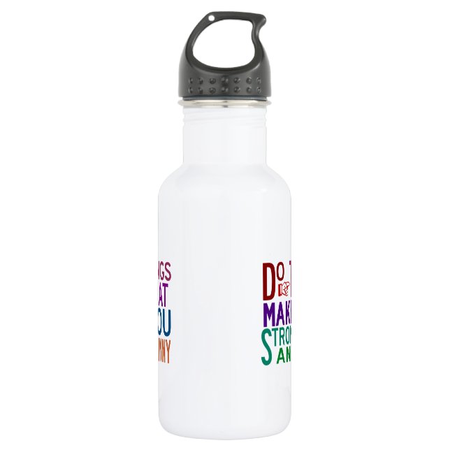Bouteille D'eau En Acier Inoxydable Do Things - Inspiration Waterbouteille (Devant)