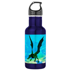 Bouteille D'eau En Acier Inoxydable Dragon d'imaginaire