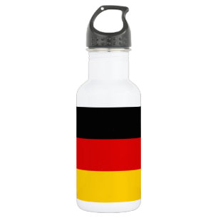 Bouteille D'eau En Acier Inoxydable Drapeau allemand