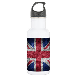 Bouteille D'eau En Acier Inoxydable Drapeau britannique