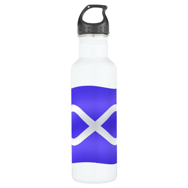 Bouteille D'eau En Acier Inoxydable Drapeau des Premières nations Metis (Devant)