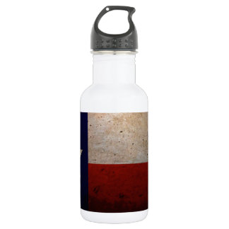 Bouteille D'eau En Acier Inoxydable Drapeau d'état du Texas
