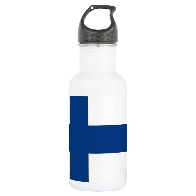 Bouteille D'eau En Acier Inoxydable Drapeau finlandais Liberty Bottle (Devant)