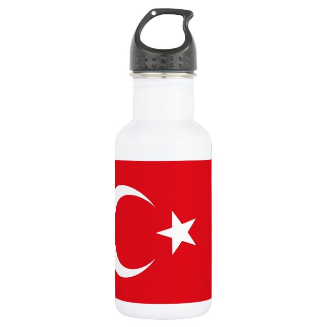 Bouteille D'eau En Acier Inoxydable Drapeau turc Liberty Bottle (Devant)