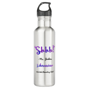 Bouteille D'eau En Acier Inoxydable Drôle personnalisé Shhh ! Citation de