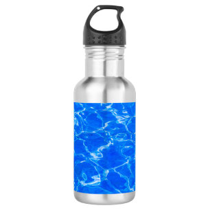 Bouteille D'eau En Acier Inoxydable Eau Bleue Fraîche