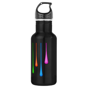 Bouteille D'eau En Acier Inoxydable Égouttements de couleur