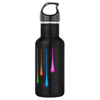 Bouteille D'eau En Acier Inoxydable Égouttements de couleur