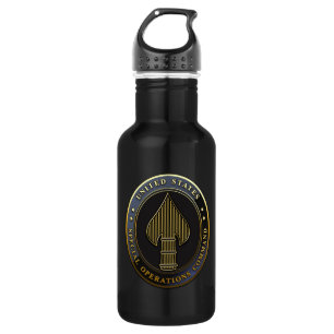 Bouteille D'eau En Acier Inoxydable Emblème USSOCOM