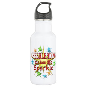 Bouteille D'eau En Acier Inoxydable Étincelles Cheerleading