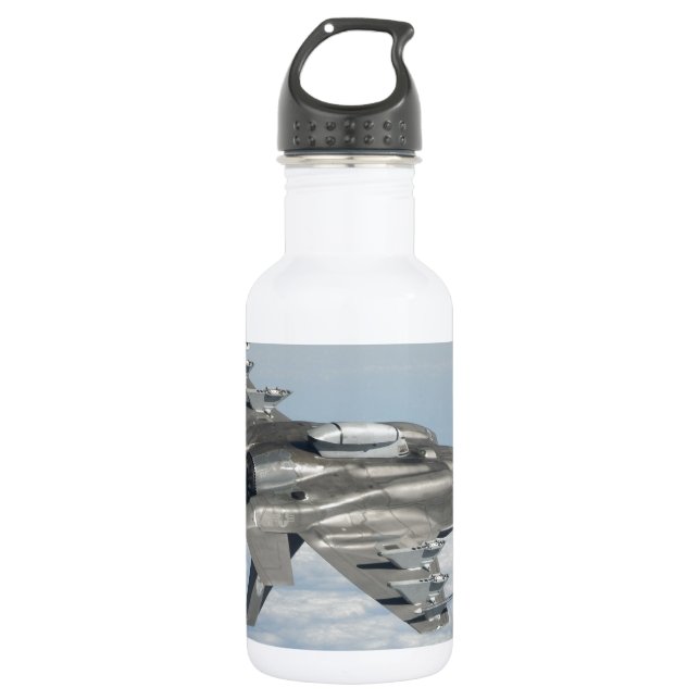 Bouteille D'eau En Acier Inoxydable F-35 foudre II (Devant)