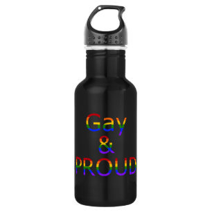 Bouteille D'eau En Acier Inoxydable Fallln Gay et Fier