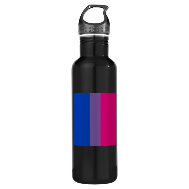 Bouteille D'eau En Acier Inoxydable Fier bisexuel (Devant)