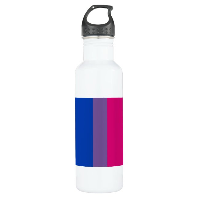 Bouteille D'eau En Acier Inoxydable Fier bisexuel (Devant)