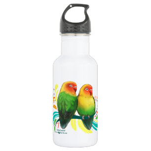 Bouteille D'eau En Acier Inoxydable Fischer Lovebirds