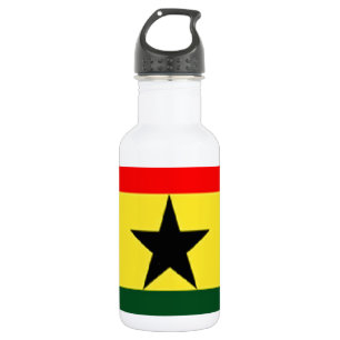 Bouteille D'eau En Acier Inoxydable Flag du Ghana