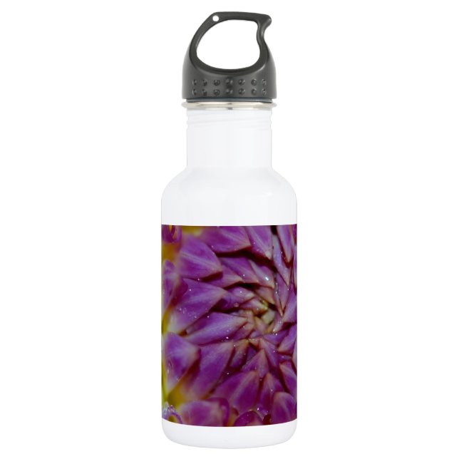 Bouteille D'eau En Acier Inoxydable Fleur (Devant)