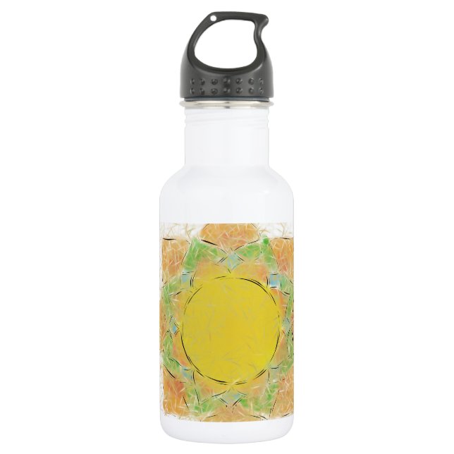 Bouteille D'eau En Acier Inoxydable Fleur Ethereal Lotus (Devant)