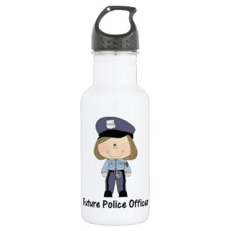 Bouteille D'eau En Acier Inoxydable futur policier (fille)