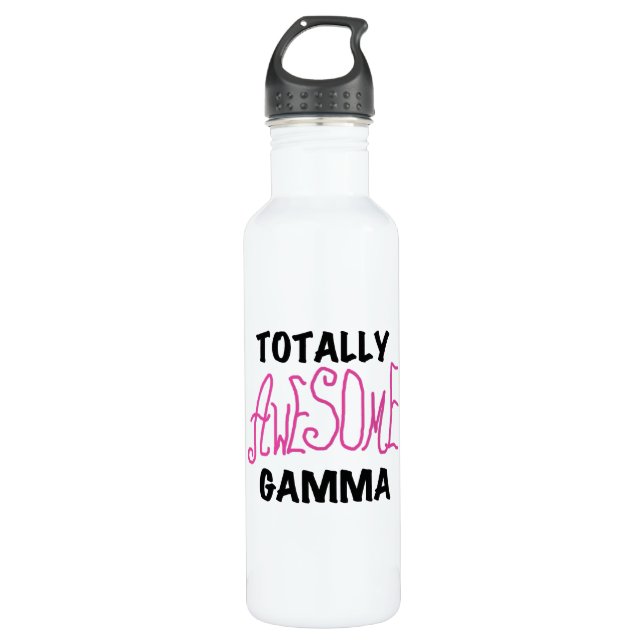 Bouteille D'eau En Acier Inoxydable Gamma rose Totalement géniale (Devant)