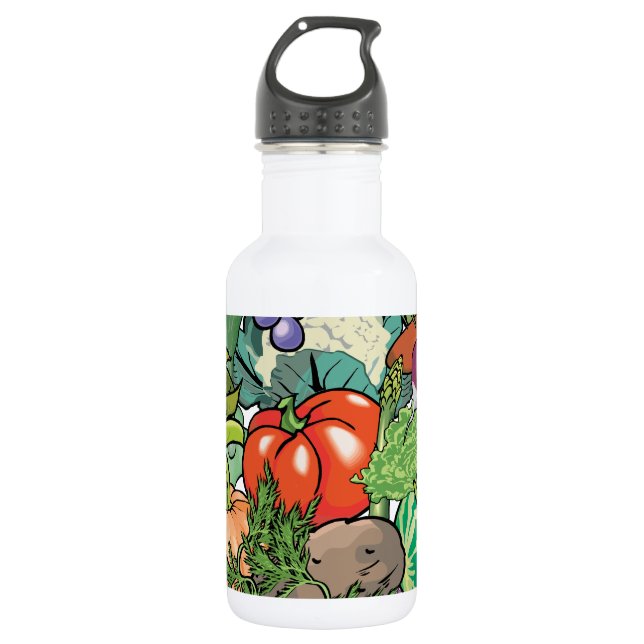 Bouteille D'eau En Acier Inoxydable Gardener végétal (Devant)