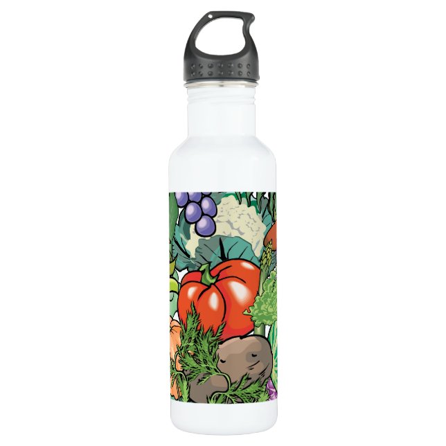 Bouteille D'eau En Acier Inoxydable Gardener végétal (Devant)