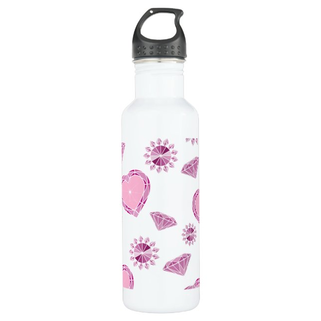 Bouteille D'eau En Acier Inoxydable Girlie Bling (Devant)