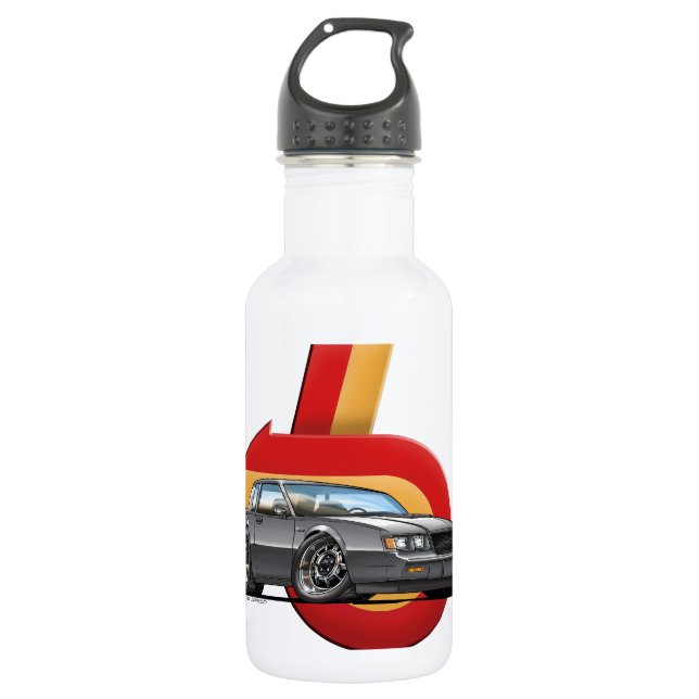 Bouteille D'eau En Acier Inoxydable Grand national gris (Devant)