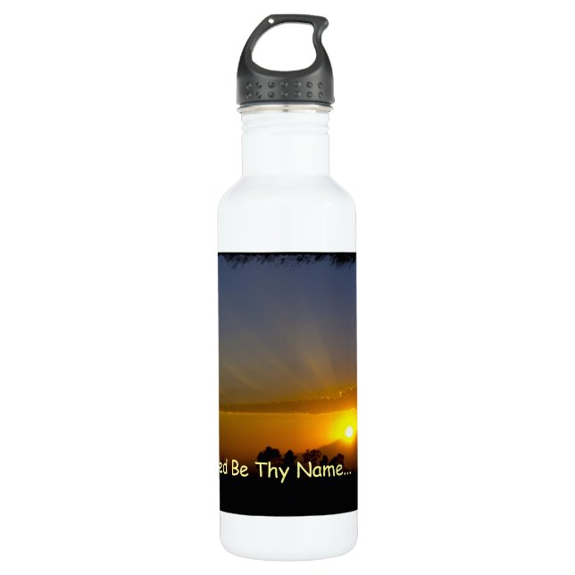 Bouteille D'eau En Acier Inoxydable Hallow Be Thame Name (Devant)