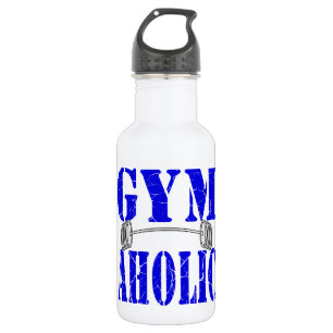Bouteille D'eau En Acier Inoxydable Haltère de Gymaholic