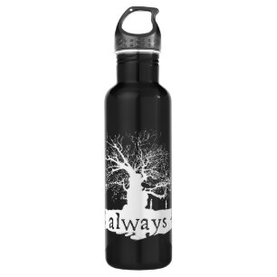 Bouteille D'eau En Acier Inoxydable Harry Potter   Always Quote Silhouette