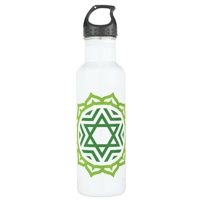 Bouteille D'eau En Acier Inoxydable Heart Chakra Energy (Devant)
