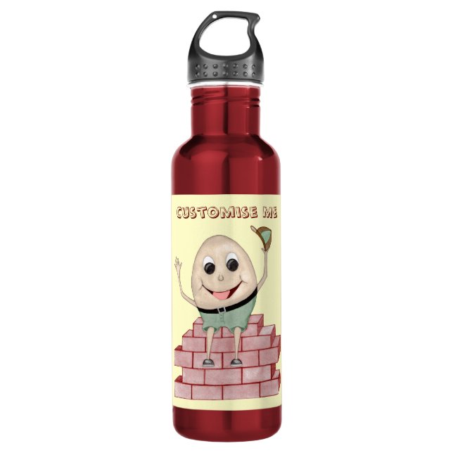 Bouteille D'eau En Acier Inoxydable Humpty Dumpty (Devant)