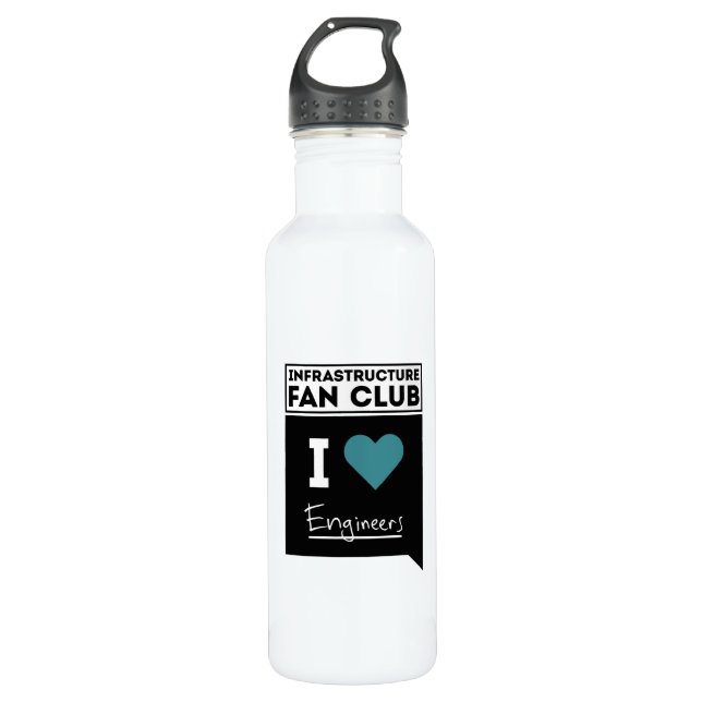 Bouteille D'eau En Acier Inoxydable (Ingénieurs) (Devant)