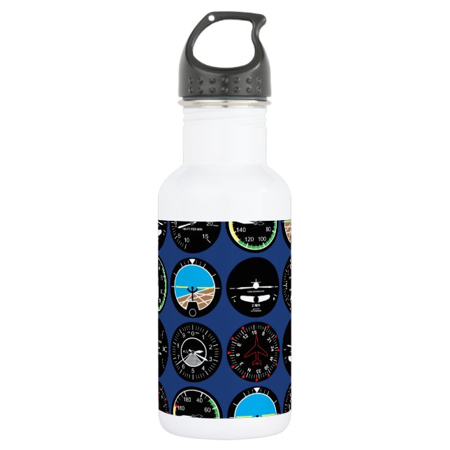 Bouteille D'eau En Acier Inoxydable Instruments financiers (Devant)