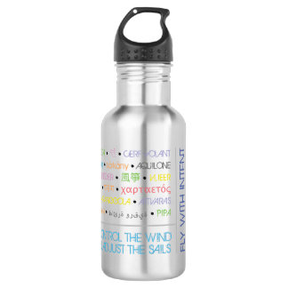 BOUTEILLE D'EAU EN ACIER INOXYDABLE JB/KILOLITRE