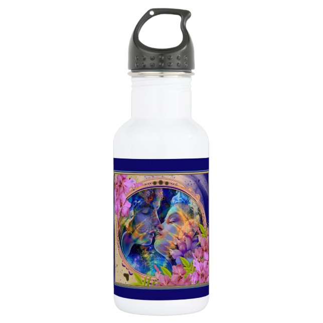 Bouteille D'eau En Acier Inoxydable Je t'aime (Devant)