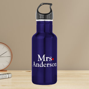 Bouteille D'eau En Acier Inoxydable Jeune mariée personnalisée