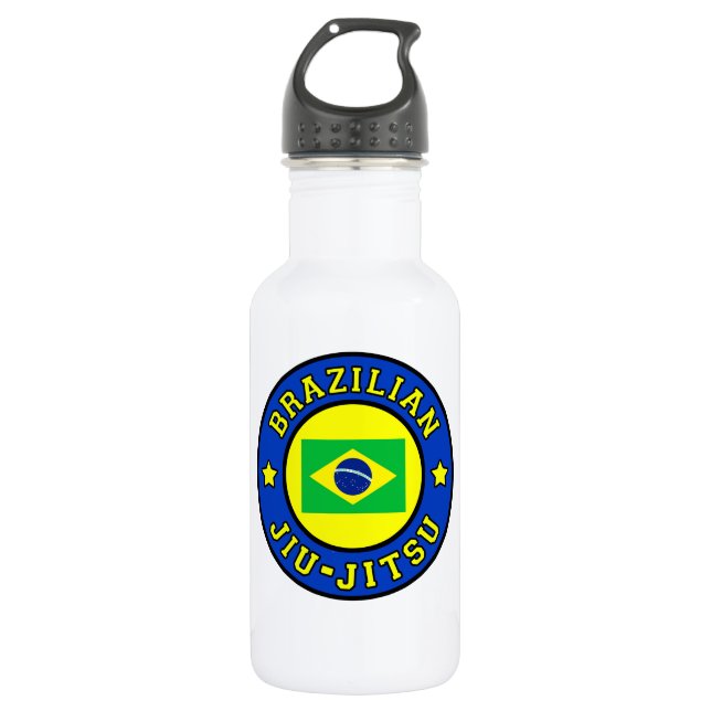 Bouteille D'eau En Acier Inoxydable Jiu Jitsu (Devant)