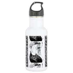 Bouteille D'eau En Acier Inoxydable Jupe Peacock Beardsley Art Nouveau