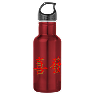 Bouteille D'eau En Acier Inoxydable Kung Hei Fat Choi
