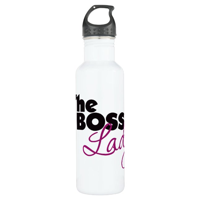 Bouteille D'eau En Acier Inoxydable La Dame des Boss (Devant)