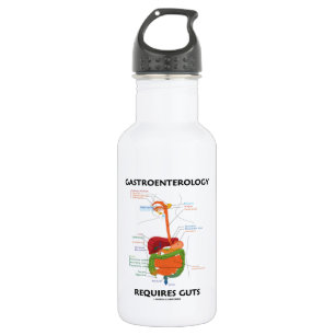 Bouteille D'eau En Acier Inoxydable La gastroentérologie exige des entrailles